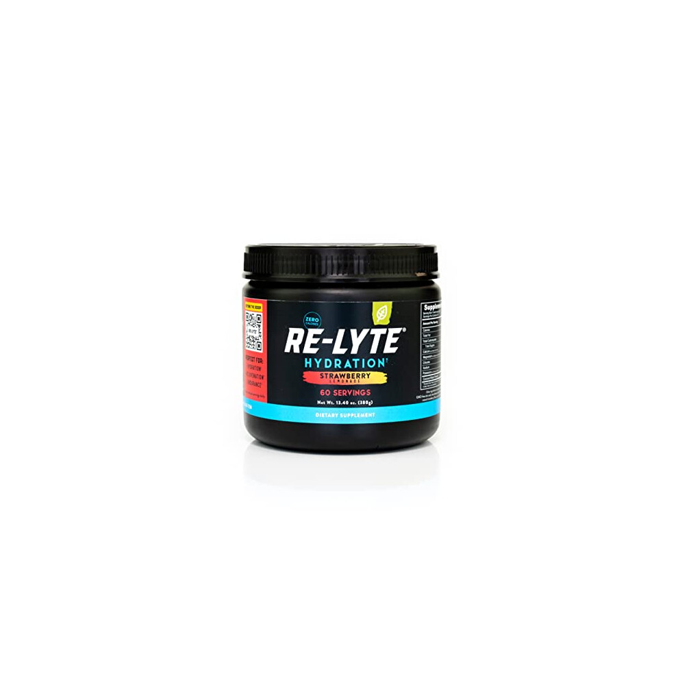 Redmond Re-Lyte Hydration Electrolyte Mix Strawberry Lemonade 13.4 Oz