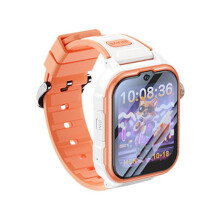 Reloj inteligente Yesido para niños 4G con GPS, videollamadas y SOS - Naranja
