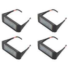 4X Solar Automatic Dimming Welding Protective Mask Glasses Welding Cap