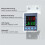 Multifunctional over/Under Voltage Protector 120VAC 63A, Adjustable Current & Voltage Relay with LED Display 4