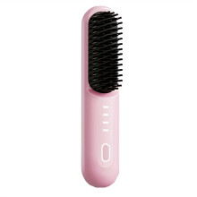 Wireless Lazy Straight Hair Comb Negative Ion Hair Care Portable Char Comb Without Damaging Hair Modeling Comb A