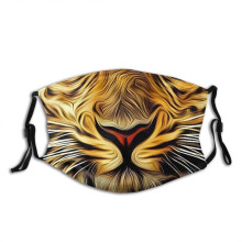 (Style 3)Animal Pattern Cotton Face Mask Washable Decorative Cover For Men Women Gift