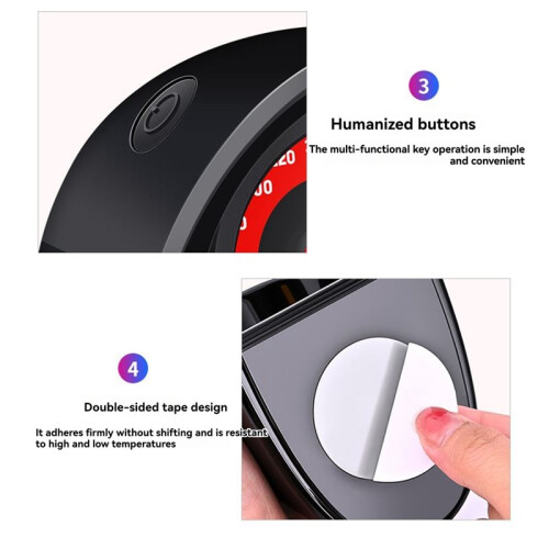 Car Music Rhythm Light Pointer Rhythm Light Wind Vent Decorative Light USB 5V Plug and  Yellow 1