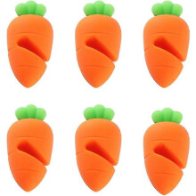 Spill-proof Lid Lifter Restaurant Tools Silicone Heat Resistant Shelf(Pack of 6)