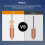 2set for Flashforge AD5X Integrated Bimetallic Hotend Nozzle Assembly 0.4mm for AD5X 3D Printer Accessories 7