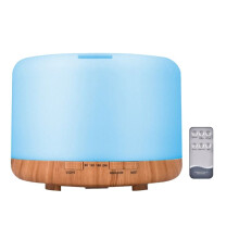 Essential Oil Diffuser 500ml Humidifier Diffusers Aromatherapy Diffuser with Remote Control EU Plug