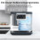 Electric Kitchen Composter, 4L Capacity, Odor Control Filters 5