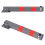 Poste de aparcamiento plegable con llave, 60 cm de hierro 5
