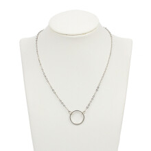 (Silve) Women\'s Metal Pendant Necklace - Choker Gift