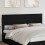 VidaXL vidaXL Headboard Black Oak Engineered wood 1