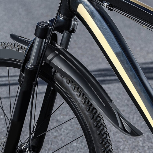 Para-Lamas de Bicicleta para Mountain Bike, Protetor de Roda Dianteira e Traseira de 26 A 29 Polegadas com Liberação Rápida 2