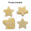 (Yellow) Eco-Friendly Mini Ocean Hair Clips 2