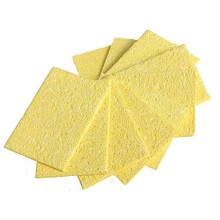 100 StüCke LöTen Kolben LöTen Spitze SchweißEn Reinigungs Schwamm LöTen Kolben Schwamm Pad Ersatz SchwäMme Reinigungs Pads