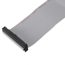 2 Stk. 2.54 mm 40-Pin Buchse auf Buchse IDE PATA Flachbandkabel 20cm