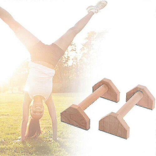 Ξύλινες μπάρες push-up, αντιολισθητικός εξοπλισμός γυμναστικής για γυμ 1