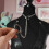 Κολιέ με αλυσίδα O-ring σε σχήμα καρδιάς από ανοξείδωτο ατσάλι, κολάρο 4