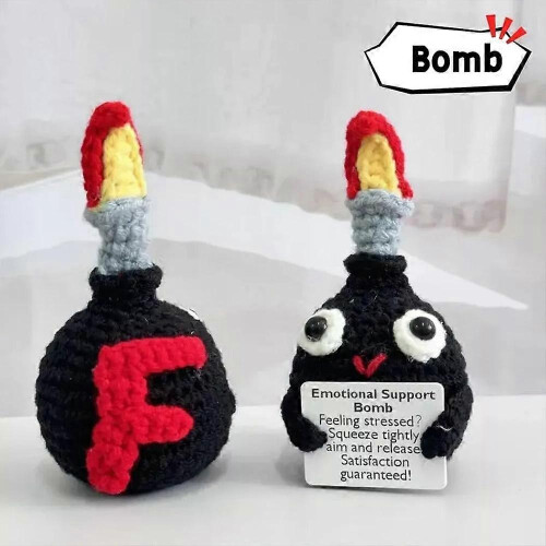 Πλεκτή F-Bomb, Βόμβα Συναισθηματικής Υποστήριξης με Κάρτα Θετικής Ενέρ 1