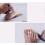 Ισιωτικό δακτύλων Hammer Toe - Ζεύγος νάρθηκα για ευθυγράμμιση αρθρώσε 5