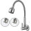 Vannsvingbar kran, 360 graders roterbar sprayhodeadapter 1