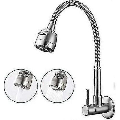 Vannsvingbar kran, 360 graders roterbar sprayhodeadapter