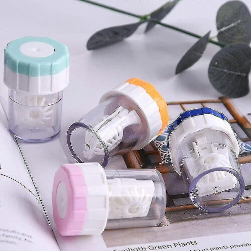 Θήκη φακών επαφής 4 τεμαχίων, καθαριστικό φακών επαφής, θήκη καθαρισ 2