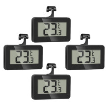 Kyltermometer, 2-Pack, Digital Kyl och Frys, Kökstermometer Inomhus, Vattentät, Stor LCD-Skärm