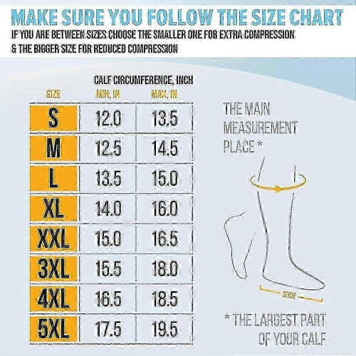 2026 Κατάλληλο μανίκι Xxl φαρδύ Plus Size για συμπίεση στη γάμπα, Καταπραϋν 1