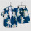 (Style B,2XL)Summer Hawaiian Shirt And Shorts Combo With Polyester Fabric Casual Look Summer 8