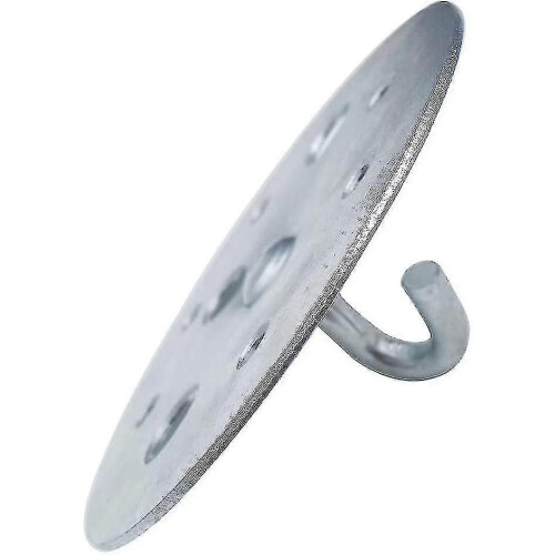Heavy Duty Ceiling Hook 90mm Round Base Plate for Chandelier Installation, 2-Pack 1