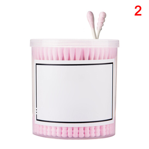 (2) 50pcs Cotton Swabs Double-Tipped Eco-Friendly 2