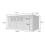 14 x 9 Pent Shed Tanalised (Double Door, With Windows) 4