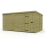 14 x 9 Pent Shed Tanalised (Single Door, No Windows) 2