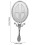 Compact Handheld Mirror Retro Makeup Mirror with Handle for Women 2
