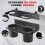 Oil Dual Funnel Holder Storage Rack Includes 2 Removable Drip Cups, Wall Mount Fluid Drain Funnel Kit Organizer Bracket 5