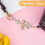 2 Pcs Gold Bow Bag Extender Chain, Metal Pearl Extender Chains, Bow Pattern Purse Strap Replacement 4