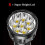 Super Bright 12000000LM Torch 8 LED Flashlight USB Rechargeable Tactical 3