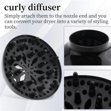 Professional Salon Hairdressing Hair Dryer Diffuser Blow Blower Nozzle Barber Hair Dryer Diffuser