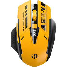 Bluetooth Mouse,Rechargeable Wireless Mouse with Tri-Mode (BT 5.0/4.0+2.4GHz), Visible Battery Level, Ergonomic Design Silent Wireless Mouse for Lapto