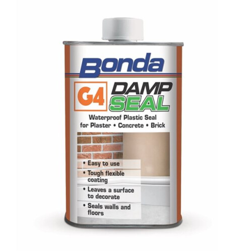 Bonda G4 Damp Seal 5kg Moisture Curing Polyurethane Varnish