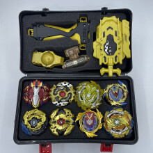 (C SET) Kreisel Burst Arena Spielzeugset Blue Demon Beyblade Burst mit Launcher und Aufbewahrungsbox