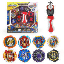 (A) Spinning Top Burst Arena Spielzeugset Gold Bey Blades Burst Surge Set & Fusion Gyro Launcher Bayblade