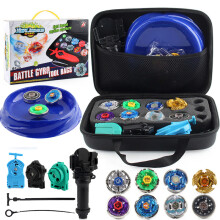 (XD168-31F) Bleyblade Toupie Bayblade Metal Fusion Beybattle Set mit Aufbewahrungstasche, Spielzeug