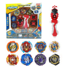 (B) Spinning Top Burst Arena Spielzeugset Gold Bey Blades Burst Surge Set & Fusion Gyro Launcher Bayblade