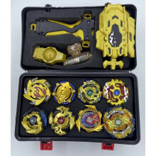 (E-SET) Kreisel Burst Arena Spielzeugset Blue Demon Beyblade Burst mit Launcher und Aufbewahrungsbox