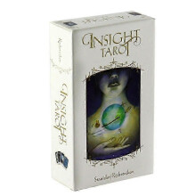 (Insight Tarot) Final Rose Tarot Deck Pocket Size High Quality Fortune Telling Game Divination Beginner Tarot Learning
