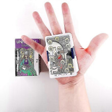 (universal tarot) Final Rose Tarot Deck Pocket Size High Quality Fortune Telling Game Divination Beginner Tarot Learning
