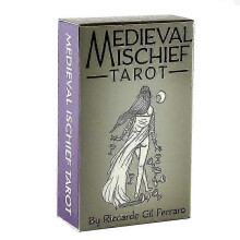 (Medieval Mischief) Final Rose Tarot Deck Pocket Size High Quality Fortune Telling Game Divination Beginner Tarot Learning