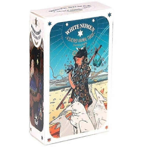 (White Numen) Final Rose Tarot Deck Pocket Size High Quality Fortune Telling Game Divination Beginner Tarot Learning