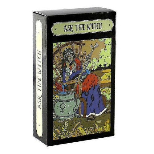 (Ask The Witch) Final Rose Tarot Deck Pocket Size High Quality Fortune Telling Game Divination Beginner Tarot Learning