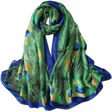 Scarfs for Women Fashion Scarves Long Satin Silk Feeling Scarf Lightweight Sunscreen Shawls